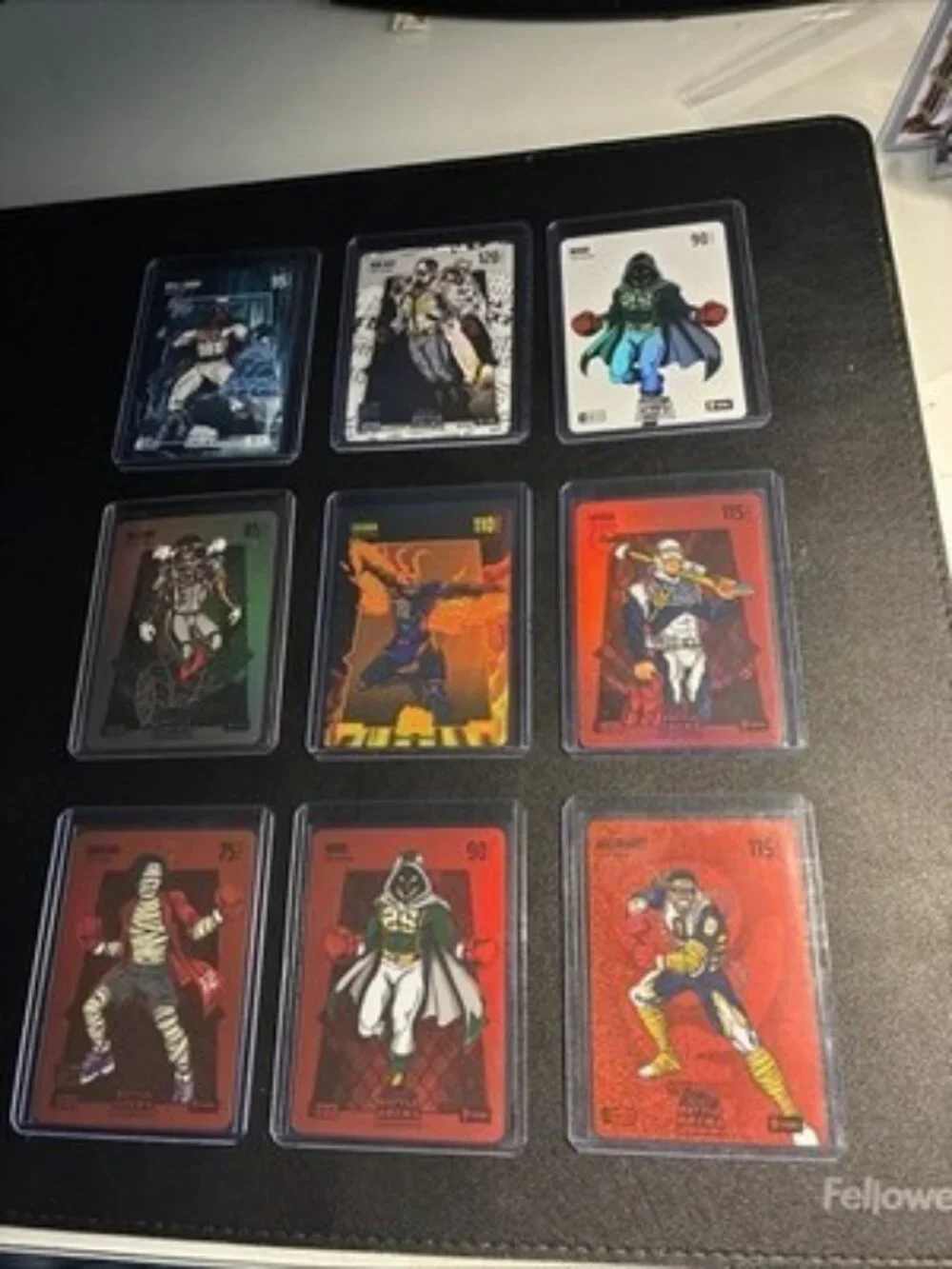 LOT OF 9 Bo Jackson’s Battle Arena BoBA MIXED BATTLE FOIL Cards Griffey Set